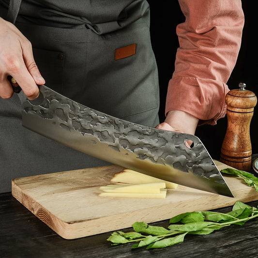 Sowoll Kitchen Knife™ High Carbon Steel 12 Inch Long Chef Knife Forged
