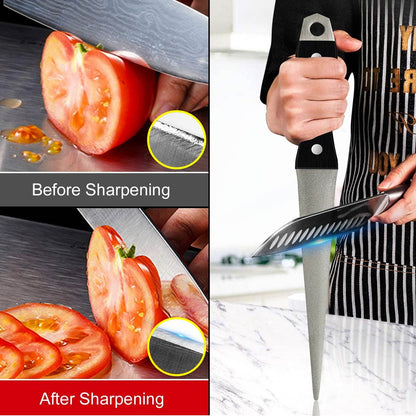 Whetstone Stone Diamond™ Knife Sharpener Curved Surface™