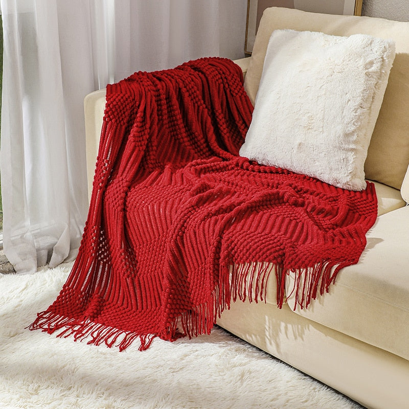 Blanket Cover Nordic Home Decor Portable Breathable Shawl SnuggleCloud™