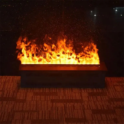New 3D Fog LED Atomization™️ Flame Electric Remote Control Water Vapor Fireplace