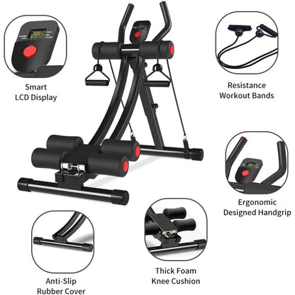 Core & Abdominal Trainers AB Ultimate Sculptor™️ Workout Machine Home Gym