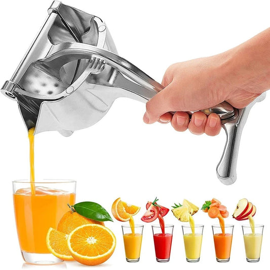 New Manual Juice Squeezer™ Stainless Steel Alloy Hand Pressure Juicer