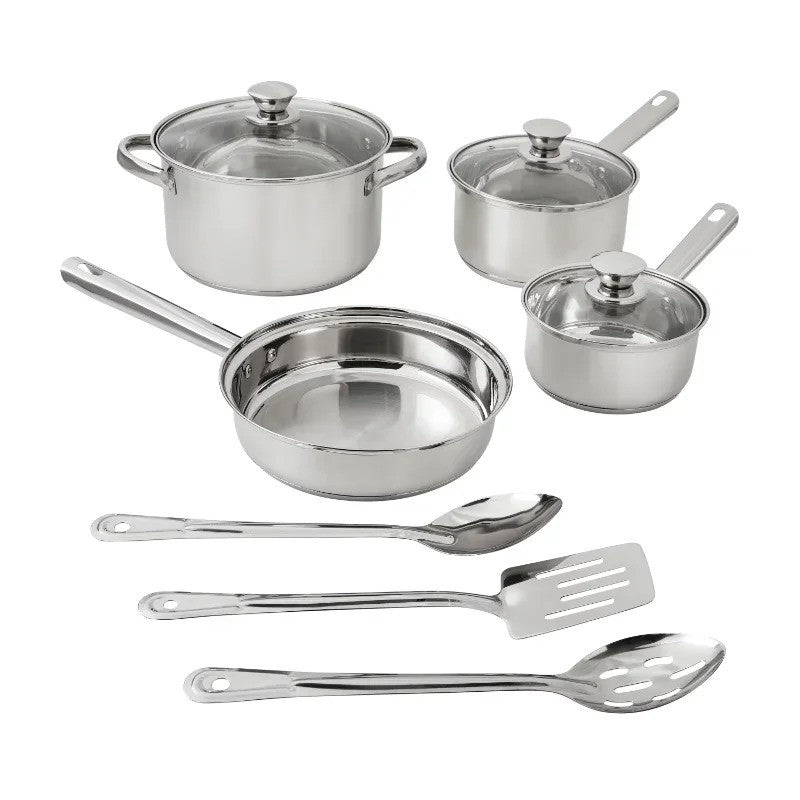Mainstays Stainless Steel 24-Piece Kitchen Setcookware™