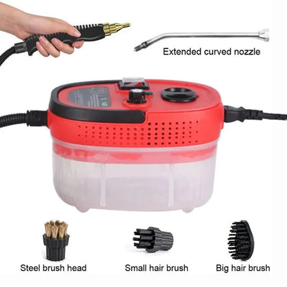 2500W High Steam Cleaner™️  Pressure Handheld Home Kitchen Bathroom Car  Cleaning